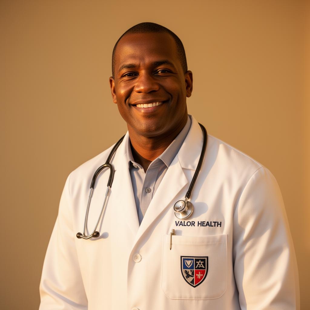Portrait of Dr. Terrence Vaughn, Director of Recovery & Alumni at Valor Health