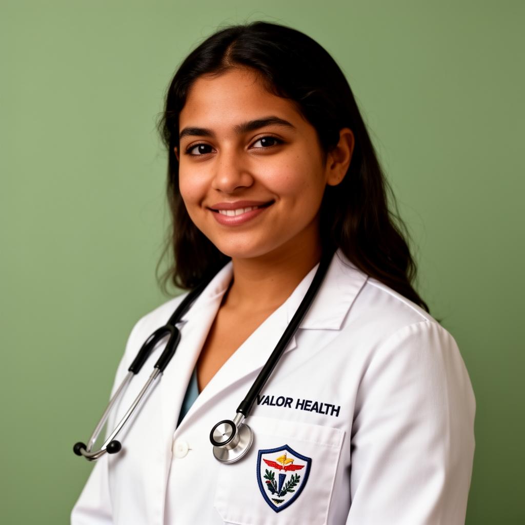 Portrait of Dr. Sofia Reyes, Staff Psychiatrist at Valor Health