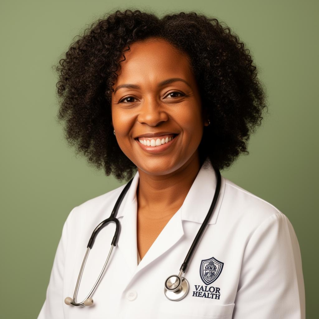 Portrait of Dr. Imani Carter, Director of Therapeutic Services at Valor Health