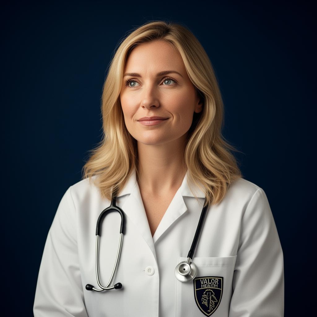 Portrait of Dr. Annika Lindqvist, Trauma Program Lead at Valor Health